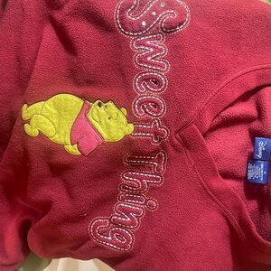 Disney Women 1x Red Winnie the Pooh Shirt